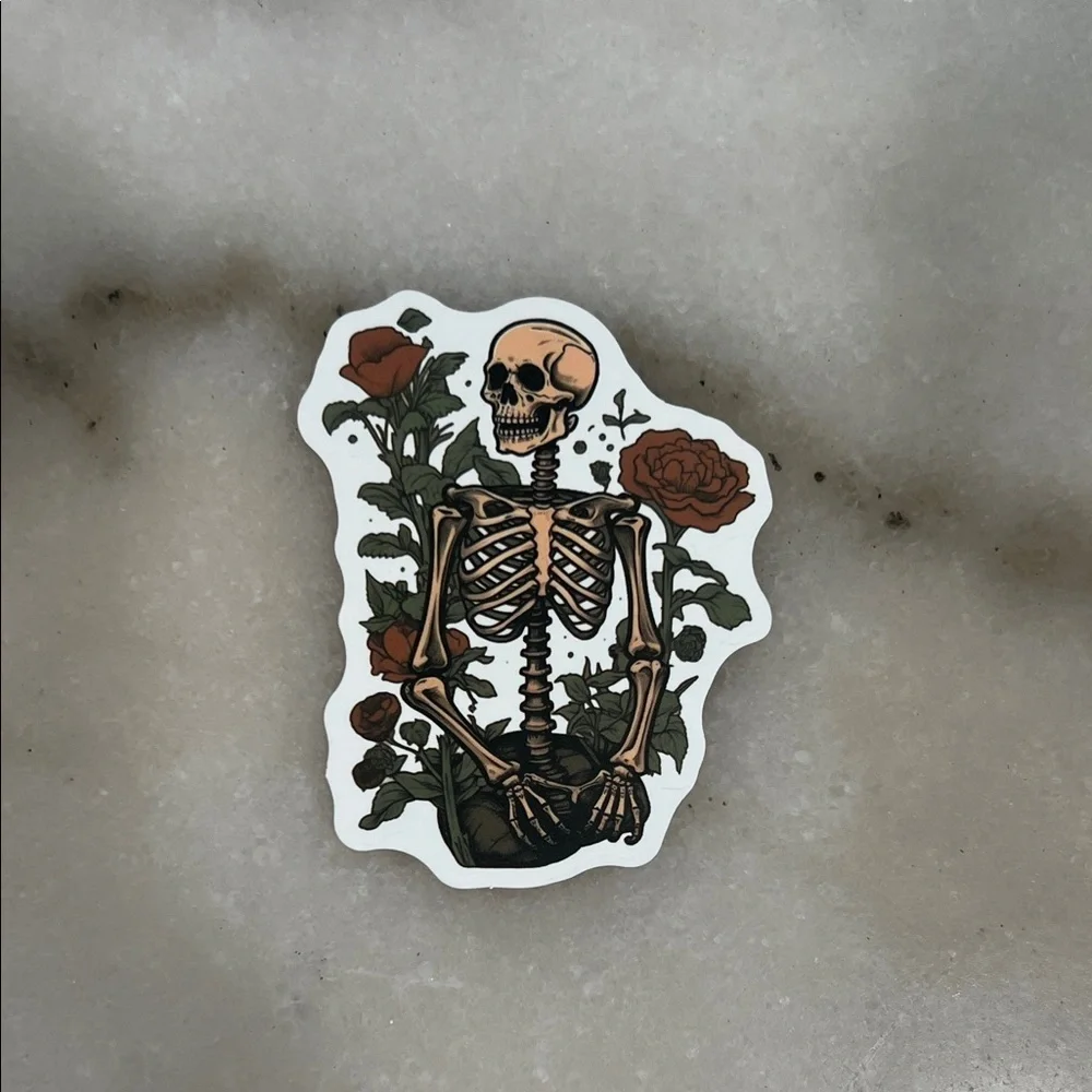Colorful Skeleton Sticker Set - Picture 4 of 8